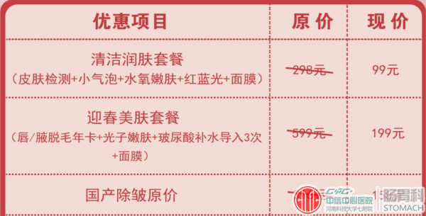 女神们，福利来了！洛阳新里程医院3.8节这些项目免费做，还有各种精美礼物……